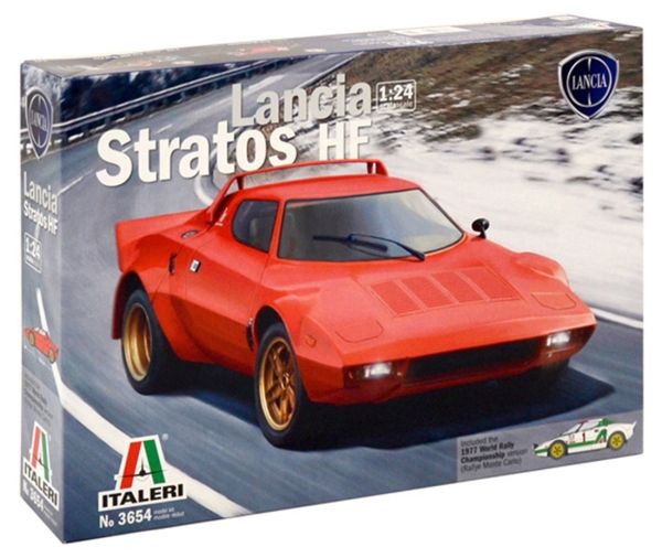 ITA3654 - LANCIA Stratos HF maqueta para montar y pintar - 1