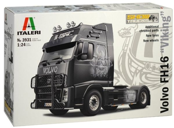 ITA3931 - VOLVO FH16 Viking 4x2 transporte Gapik Show Truck maqueta para montar y pintar - 1