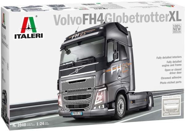 ITA3940 - VOLVO FH4 4x2 Globetrotter XL modelo para montar y pintar - 1
