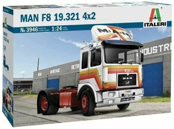 ITA3946 - MAN F8 18.231 4x2 maqueta para montar y pintar - 1