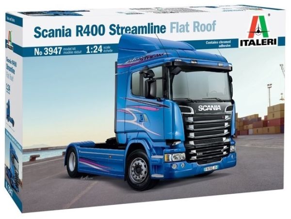 ITA3947 - SCANIA R400 Streamline Flat Roof 4x2 maqueta para montar y pintar - 1