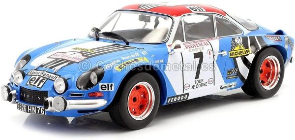 IXO18RMC062D - ALPINE A110 #7 Tour de Córcega 1973 - 1