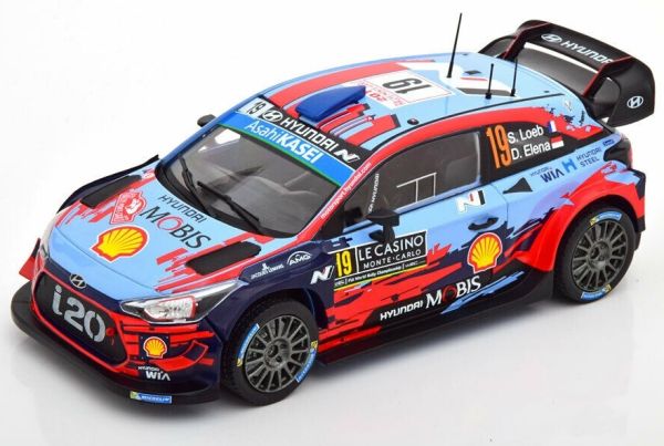 IXO24RAL002B - HYUNDAI i20 Coupé WRC #19 Rally de Montecarlo 2019 S.Loeb / D.Elena - 1