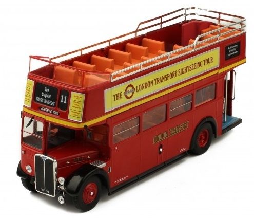 IXOBUS018 - AEC REGENT RT 1950 autobús de dos pisos con techo abierto Transporte de Londres - 1