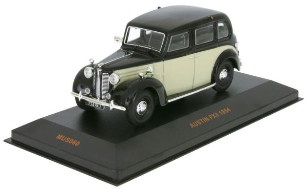 IXOMUS060 - AUSTIN FX3 1954 negro y beige - 1