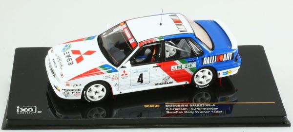 IXORAC220 - MITSUBISHI Galant VR-4 #4 rally sueco 1991 K.Eriksson / S.Parmander - 1