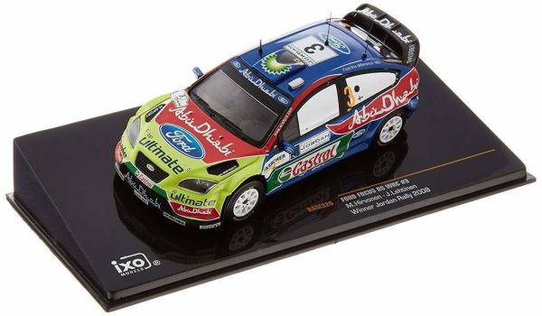 IXORAM326 - FORD Focus RS WRC #3 Ganador Jordan Rally 2008 M.Hirvonen / J.Lehtinen - 1