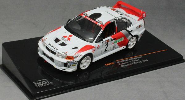 IXORAM524 - MITSUBISHI Lancer Evolution 5 #2 Campeón Reunión 1998 R.Burns / V.Ralliart - 1
