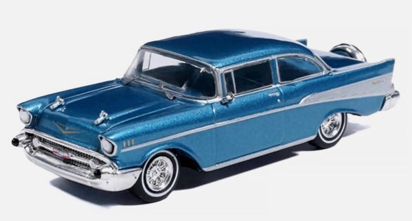 IXO-IA64021 - CHEVROLET Bel-Air Sedan 1957 Azul en blister - 1
