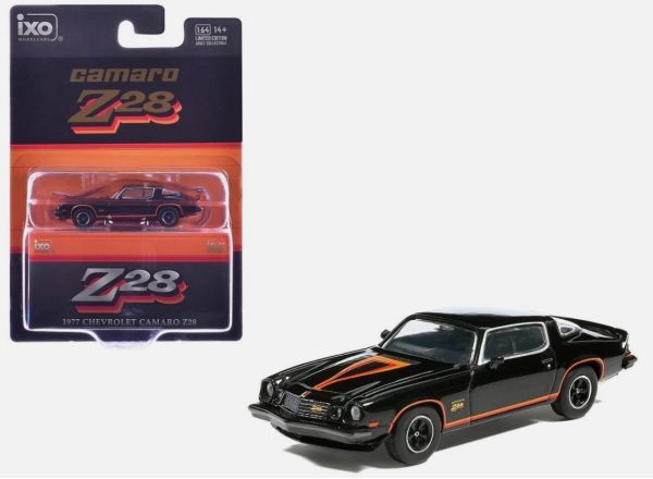 IXO-IA64023 - CHEVROLET Camaro Z28 1977 Negro en blister - 1