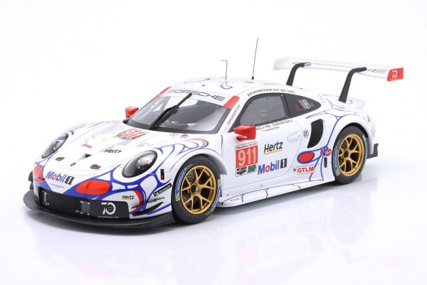 IXO-LEGT18010 - PORSCHE 911 RSR #911 1º de las 10H Petit Le Mans 2018 PILET / TANDY / MAKOWIECKI - Equipo PORSCHE GT - 1