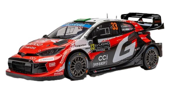 IXO18RMC269B.22 - TOYOTA GR Yaris Rally1 #33 Rally de Montecarlo 2026 EVANS / MARTIN - 1
