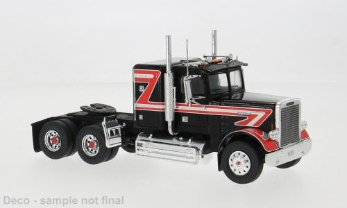 IXOTR218.22 - FREIGHTLINER FLC 120 64 T 6x4 1977 Negro y Rojo - 1