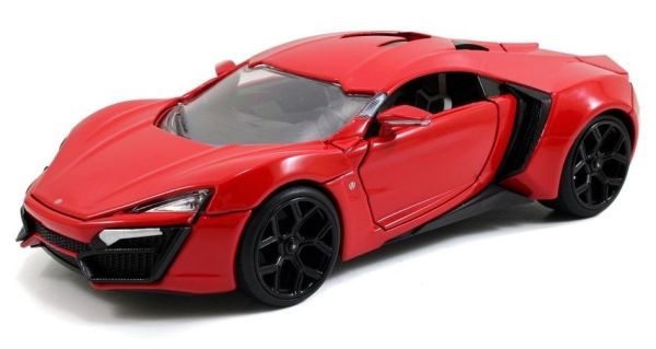 JAD253203003 - LYKAN Hypersport rojo Rápido y Furioso - 1