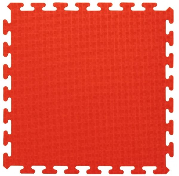 JAM460419 - 4 Tapete rompecabezas rojo - 50 x 50 cm - 1