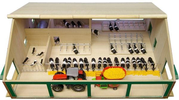 KID610495 - Puesto de madera con cubículos y headlock - 1