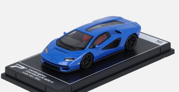 KTH16 - LAMBORGHINI Countach LPI 800-4 Azul - Colección Hypercar League - 1