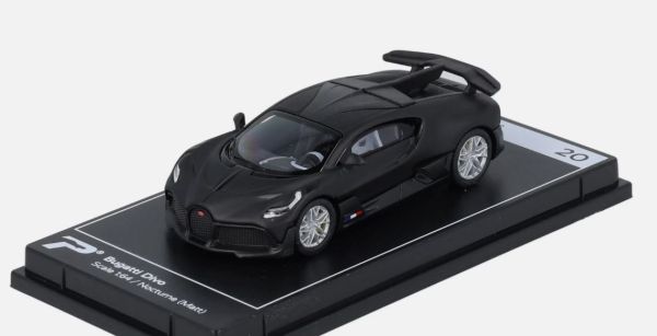 KTH20 - BUGATTI Divo Negro - Colección Hypercar League - 1