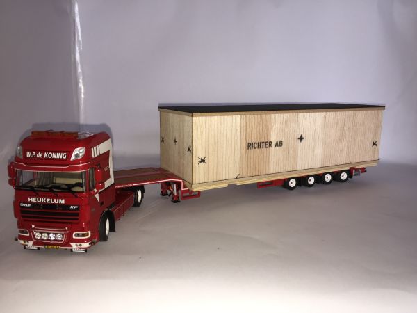 LAD001 - Caja de madera para el transporte de mercancías RICHTER AG Longitud: 245 mm - 1