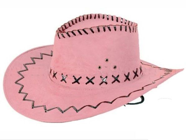 LP00499 - Sombrero de vaquero rosa - 1