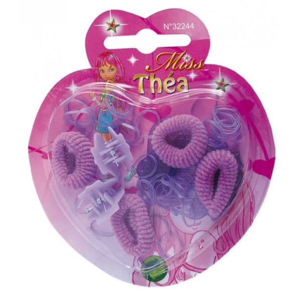 LPB32244 - Miss théa accesorios para el cabello Rosa o morado - Color aleatorio - 1
