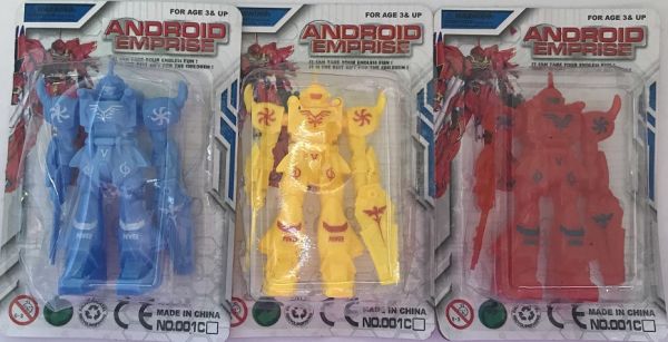 LPLI2594 - Robot articulado - 8 cm - Color aleatorio - 1