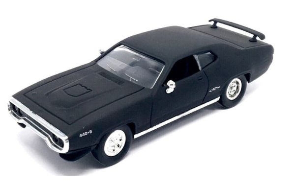LDC94218MBK - PLYMOUTH GTX 1971 Negro Mate - 1