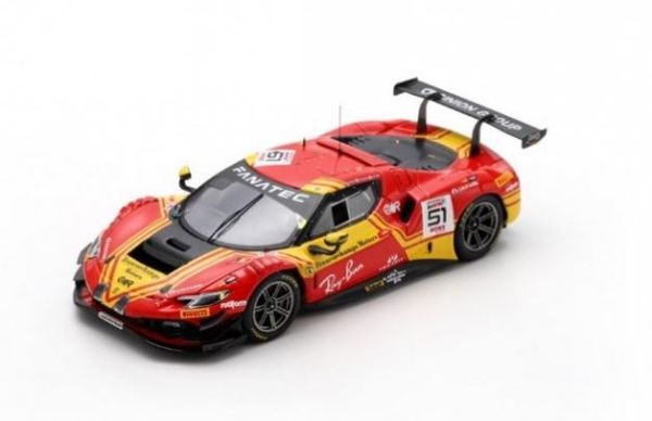 LOSLSRC188 - FERRARI 296 GT3 #51 2.º en las 24H SPA 2024 A.ROVERA/D.RIGON/A.PIER GUIDI - 1