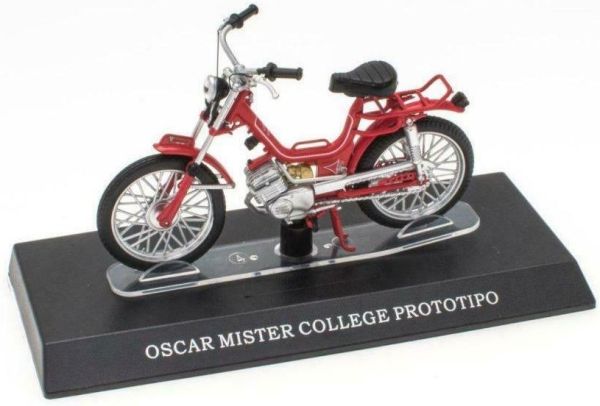 MAGMOT010 - Ciclomotor OSCAR Mister College Prototipo 1968 rojo - 1