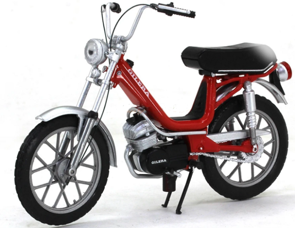MAGMOT036 - GILERA CB1 1976 ciclomotor rojo - 1