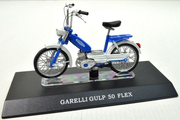 MAGMOT057 - Ciclomotor azul y blanco 1970 GARELLI Gulp 50 Flex - 1
