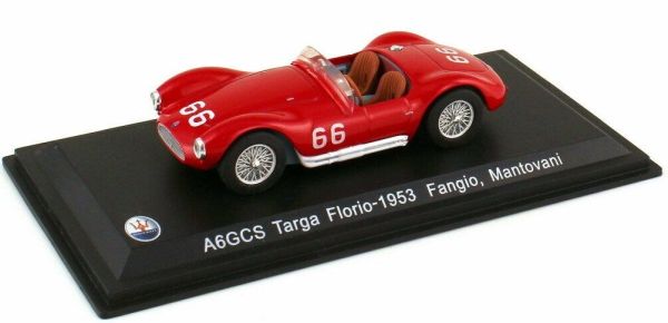 MAGMAS03 - MASERATI A6GCS Targa Florio 1953 #66 Fangio / Mantovani conductores - 1