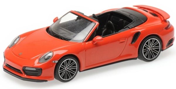 MNC410067181 - PORSCHE 911 Turbo S cabriolet open 2016 naranja oscuro - 1