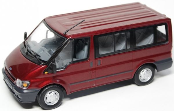 MNCTRANSITA - Ford Transit monovolumen 2001 rojo - 1