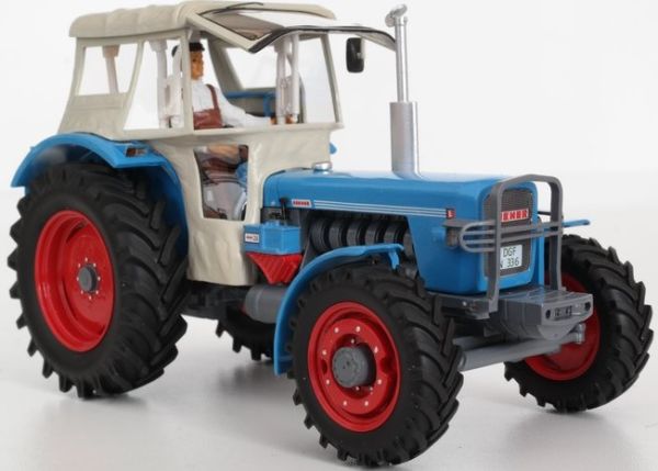 MO65072 - EICHER Wotan azul con cabina - Resina - 1