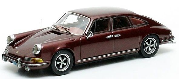 MTX41607-022 - PORSCHE 911 Troutman and Barnes 4 puertas 1967 marrón metal - 1
