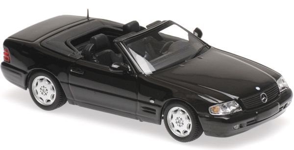 MXC940033031 - MERCEDES BENZ 500 SL descapotable abierto 1999 negro - 1