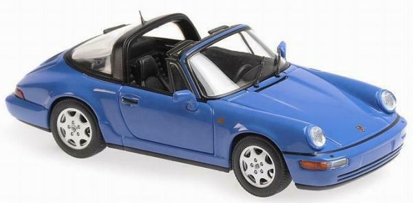 MXC940061360 - PORSCHE 911 Carrera 2 Targa 1991 abierto azul - 1