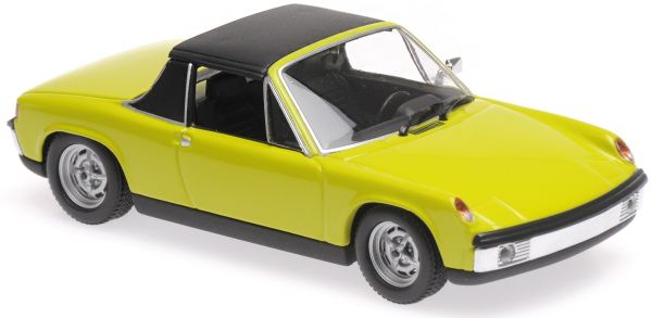 MXC940065660 - VOLKSWAGEN PORSCHE 914/4 1972 techo negro verde - 1