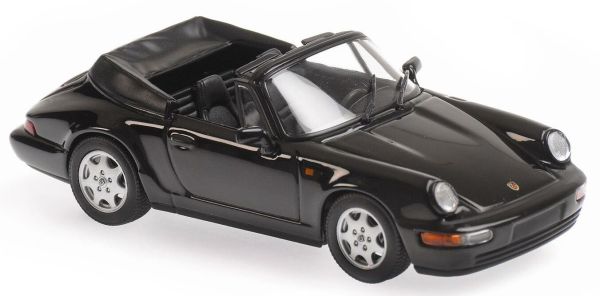 MXC940067331 - PORSCHE 911 Carrera 4 descapotable abierto 1990 negro - 1