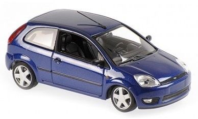 MXC940081121 - FORD Fiesta 2002 3 puertas azul metalizado - 1