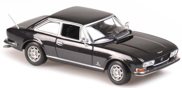 MXC940112121 - PEUGEOT 504 coupe 1976 gris negro metalizado - 1
