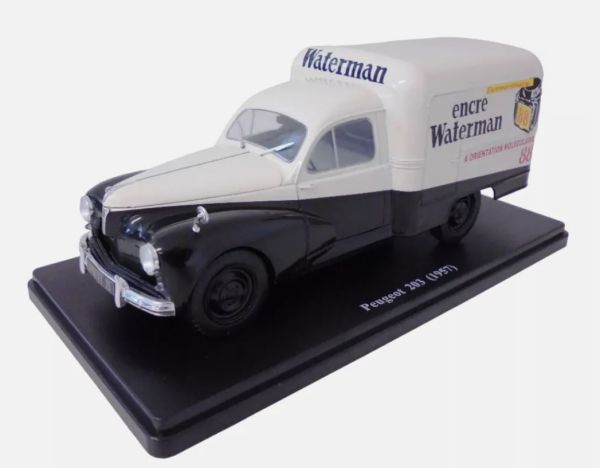 MAG24WATERMAN - PEUGEOT 2023 1957 Blanco y negro - Tinta WATERMAN - 1