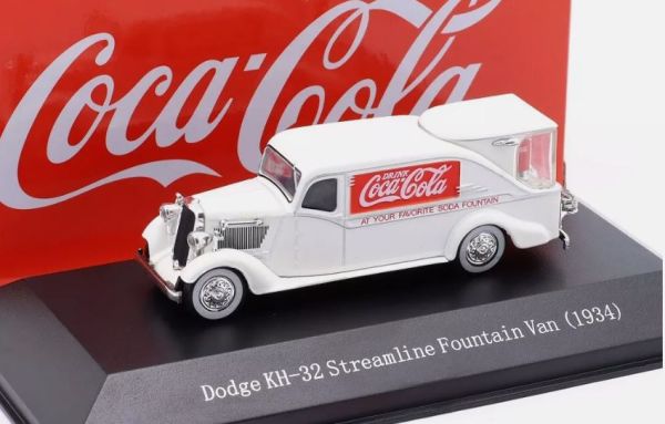 MAGRANDODGE - DODGE KH-32 Streamline Fountain Van 1934 blanco - COCA-COLA - 1