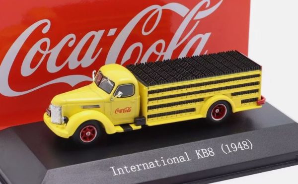 MAGRANINTER - INTERNATIONAL KB8 1948 amarillo - COCA-COLA - 1