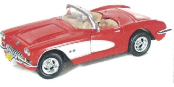 MMX73216ROUGE - CHEVROLET Corvette 1959 rojo - 1
