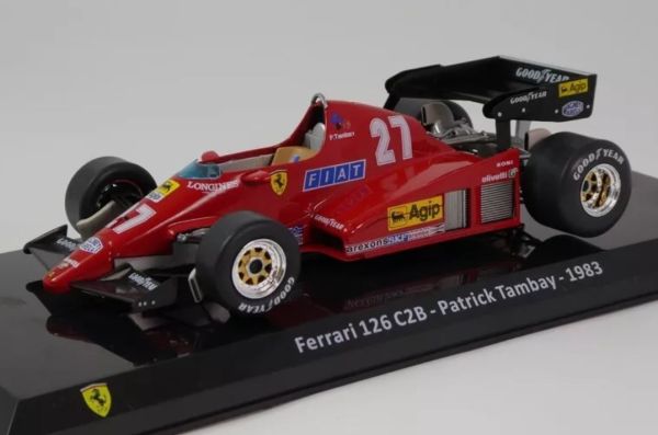 MY3ALA0041 - FERRARI 126 C2B 1983 #27 - Patrick TAMBAY - 1