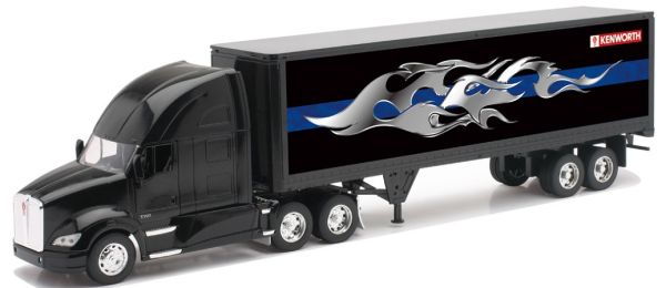 NEW10273 - KENWORTH T700 6x4 con remolque de 2 ejes Escala: 1/32 - 1