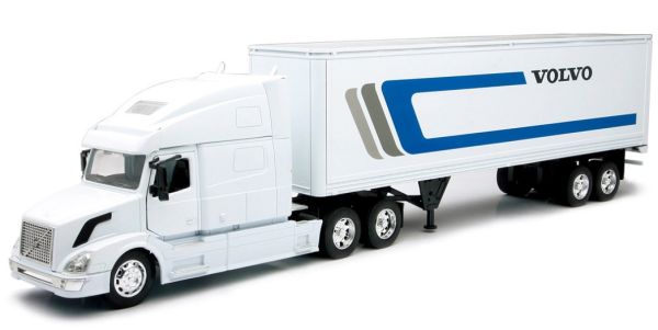 NEW14213 - VOLVO VN 780 6x4 blanco semi 2 ejes caja rígida VOLVO - 1