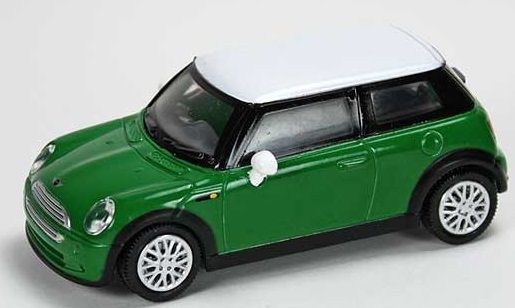 NEW19213K - MINI COOPER techo blanco verde - 1